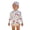 White, variant on YANGXINX Summer Swimsuits for Girls Novelty Hawaiian Floral Print Zipper Rash Guard Beachwear Long Sleeve Bathing Suits girls rash guard swimsuit