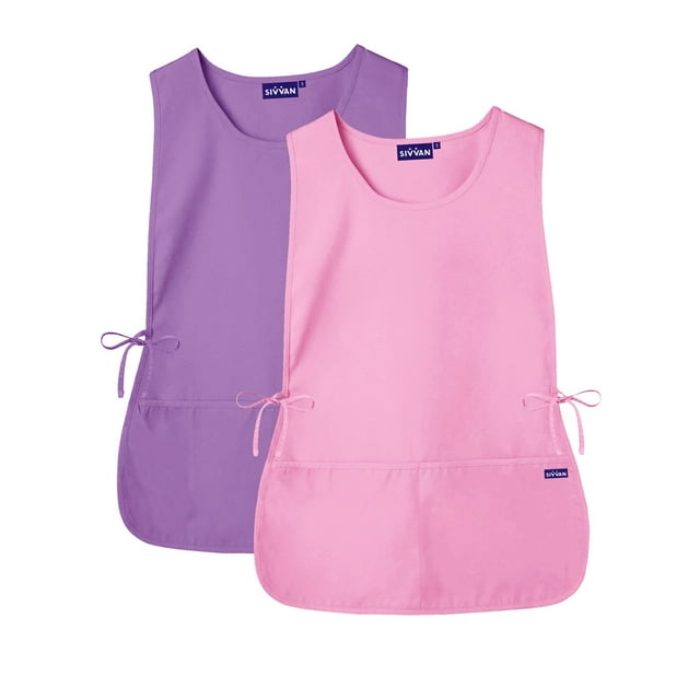 Tablier de Cordonnier Unisexe Sivvan (Lot de 2) - Attaches de Taille Réglables, 2 Poches avant Profondes