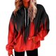 thumbnail image 4 of Sudadera para mujer, sudadera con capucha Tid Dye de gran tamaño con bolsillos, ropa de moda para invierno, 4 of 5