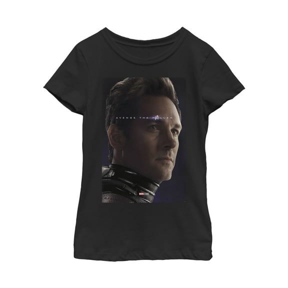 Girl's Marvel Avengers: Endgame Ant-Man Poster  Graphic Tee Black X Large