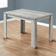 thumbnail image 2 of Pemberly Row 47" x 32" Contemporary Wooden Paneled Dining Table in Gray, 2 of 4