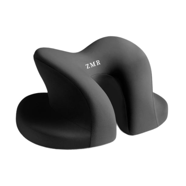 Almohada para la siesta en el escritorio de la oficina Almohada para la siesta en la oficina Soporte cómodo para el cuello Negro