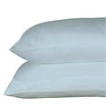 thumbnail image 3 of Just Linen 300 TC 100% Cotton Sateen, Solid Color, King 4 Piece Sheet Set with Deep Pocketed Fitted Sheet, 3 of 3