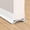 A_White, variant on SUNMON Silicone Door Draft Stopper, 39in Upgraded Slide-on Under Door Seal Blocker, Under Door Sweep Weather Stripping(White)