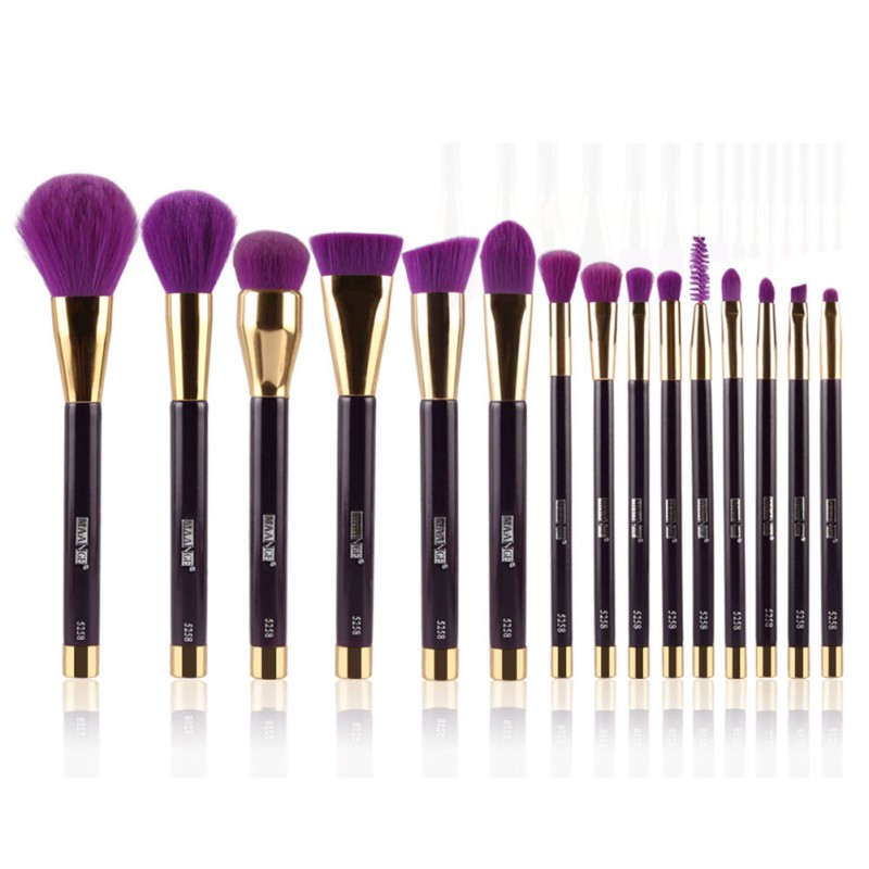 15 Pieces Makeup Brushes Set Foundation Eyebrow Face Mascara Blush Eyeliner  Tools Kits | Walmart Canada