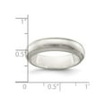 thumbnail image 4 of Ladies or Mens 5mm Satin Finish Wedding Band Ring in Sterling Silver, 4 of 4