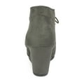 thumbnail image 3 of Dream Pairs Women's Casual Fashion Lace-Up Wedge Ankle Booties Low Heel Design, 3 of 4