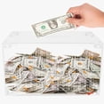thumbnail image 2 of Billuyoard Caja de contador de dinero, hucha de acrílico transparente, contenedor de ahorro para adultos, caja de dinero de acrílico Almacenamiento y organización del hogar 23*15*9.5 cm meta 10000, 2 of 6