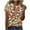 Multicolor-14, variant on Perfectbot Shirts for Women Short Sleeve Crew Neck Summer Print Relaxed Casual Tees Tops Size S-5XL
