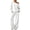 White_#x004, variant on Dweltoz Women Sweatsuits 2 Piece Sweat Set Off the Shoulder Long Sleeve Sweatshirt Wide Leg Pant with Pockets Fall Outfits Matching Lounge Set Casual Trendy Suits,Black 3XL