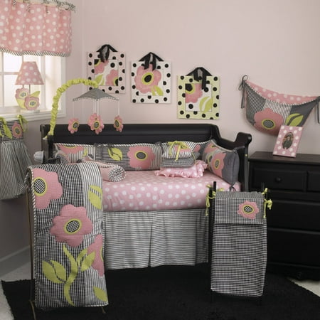 Cotton Tale Poppy 10 Piece Crib Bedding Set Walmart Com