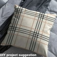 thumbnail image 2 of Castle Fairy Geometric Plaid Fabric by the Yard 3 Yards,Abstract Stripes Sewing Fabric,Minimalist Checkered Fabric for Sewing,Breathable Home Decor, 2 of 6