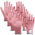 thumbnail image 2 of Guantes de protección VentDepot GlovesPink 4 Pares S Rosa 203 a 216mm x 76 a 89mm HPPE Poliuretano CE EN388 Nivel 5 MXGPI-004, 2 of 3