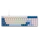 thumbnail image 2 of Teclado mecánico para juegos jixopn K65 con cable USB, intercambiable en caliente (eje rojo, azul), 2 of 8