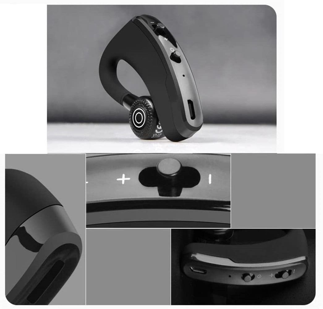 Bluetooth Headset, Wireless Earpiece V4.1 Ultralight Hands Free Business Earphone with Mic for Business/Office/Driving