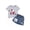 Bunny-Grey, variant on Girls Summer Outfit Sets 2 Piece Short Sleeve Graphic T-shirt & Raw Hem Denim Skirt Spring Summer Casual Girls' Clothing Sets (LA-White 3T-4T)