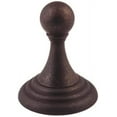 thumbnail image 2 of Alno A9075-PB/NL Embassy Series 2-5/8" Tall Single Robe Hook - Brass, 2 of 8