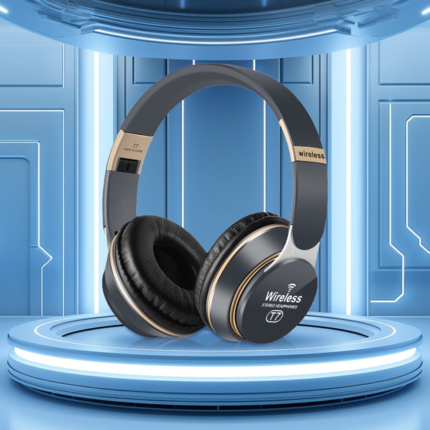 Teissuly Wireless Bluetooth Earphones Bluetooth 5.0 Head Mounted Retractable Foldable Mobile Music Running Bass Stereo Bluetooth Earphones Teissuly WER202312140345