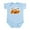 Sky Blue, variant on CafePress - Trick Or Treat (Boston Terrier) Infant Bodysuit - Baby Light Bodysuit, Size Newborn - 24 Months