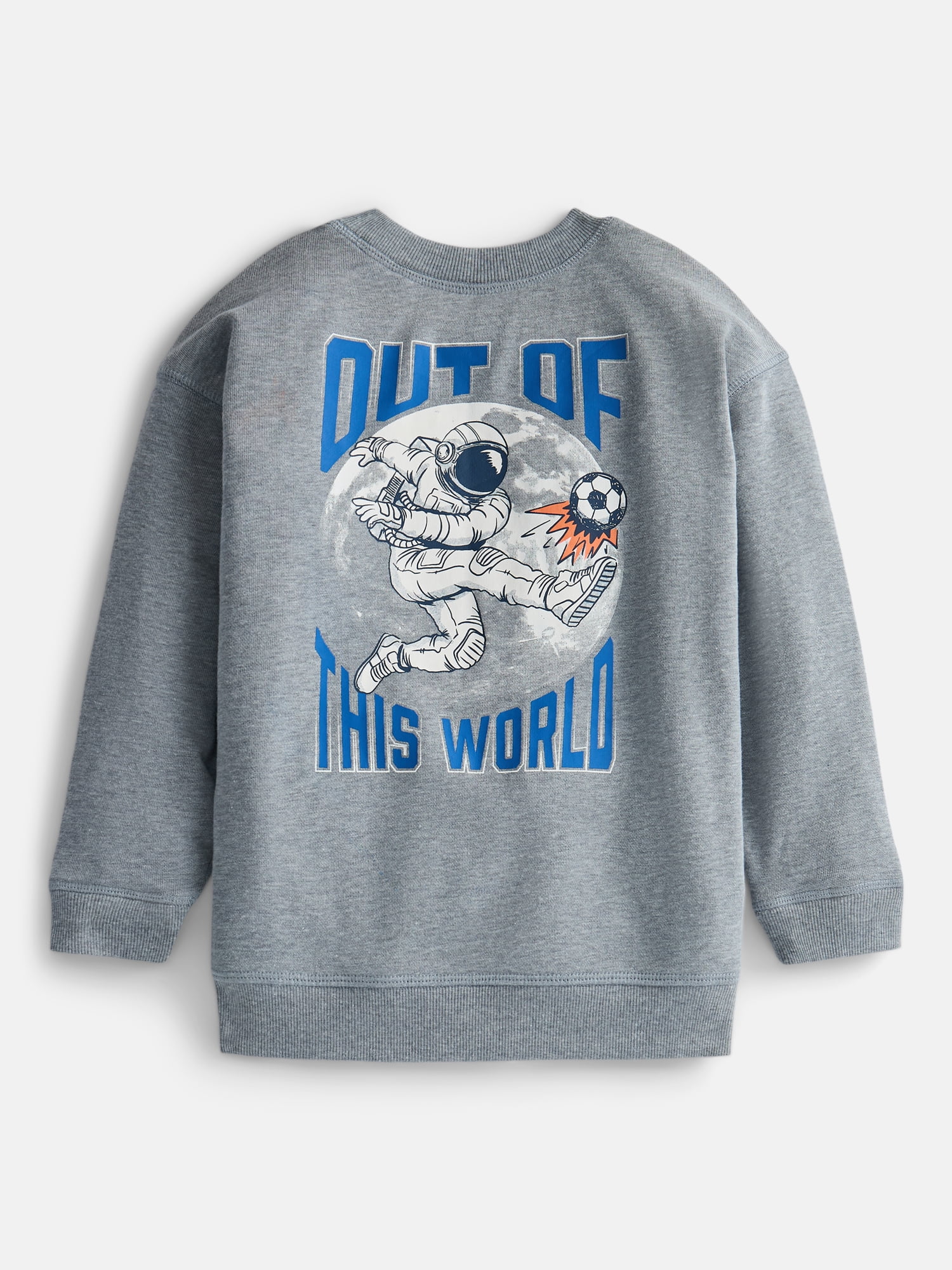 Wonder Nation Boys Tee, Crewneck, Joggers and Shorts, 4-Piece Outfit Set, Sizes 4-10