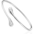 thumbnail image 1 of Pulsera chapada en plata Brazaletes brillantes (Plata) oso de fresa Hogar, 1 of 5