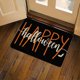 thumbnail image 4 of Decoraciones de Halloween, adornos de Halloween, felpudo con temática de Halloween, alfombra de entrada espeluznante para pedir dulces, decoración de puerta de entrada aterradora pero elegante, alfomb, 4 of 8