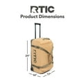 thumbnail image 3 of RTIC Road Trip Rolling Duffle Bag, Large, Water Resistant and Wheeled, Trailblazer, 3 of 4