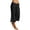 Black, variant on FAIWAD Capri Pants for Women Casual Summer Pull on Yoga Capris Workout Crop Pants with Pockets