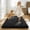 Full, variant on 4" Thick Japanese Futon Mattress - Space Saving Foldable Floor Bed for Guests, Dorms & Kids Rooms, Portable Tatami Mat with Firm Support & Carry Strap Twin Black