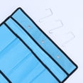 thumbnail image 2 of SASABAXI Over Door Storage Organizer Blue Mesh Pockets for Home Accessory 1Set, 2 of 8