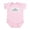 Petal Pink, variant on CafePress - Bubblehead Infant Bodysuit - Baby Light Bodysuit, Size Newborn - 24 Months