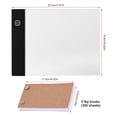 thumbnail image 3 of Amdohai Portable Flip Book Kit with Light Pad Tablet LED Light Box 3 Level Brightness Control 300 Sheets Flipbook Paper with Binding Screws for Tracing and Drawing, 3 of 8