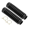 thumbnail image 3 of 1 Uds. Cubiertas antipolvo para horquilla delantera de motocicleta, horquillas de goma para chasis de motocicleta, polainas de horquilla delantera, amortiguador de horquilla (negro) Jardín, 3 of 5