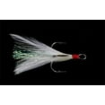thumbnail image 2 of Owner American Tournament Trailer Treble 2 Hook (2-Pack), White/Red Flash, 2 of 5