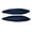 Navy Blue, variant on MOMOJIA Short Bridal Face Veils Fascinator Headpiece Tulle With Sliding Clip Classical Wedding Hair Accessory