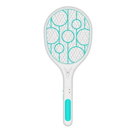 Destyer Led Light Tennis Hand-Held Racket Rechargeable Electric Insect ...
