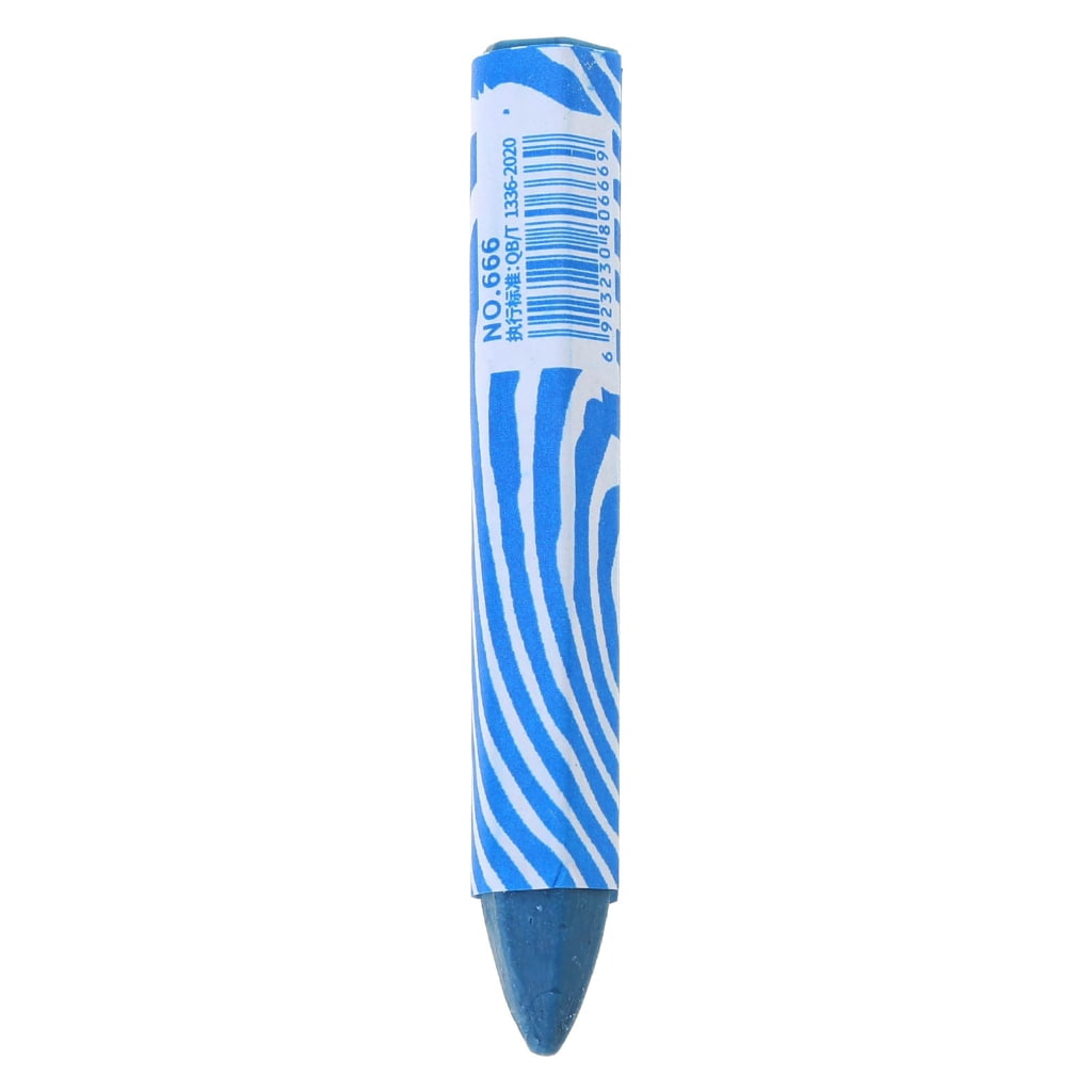 50Pcs Lumber Marking Crayons 4x0.55Inch Industrial Wax Marker Hexagon Tire Marke