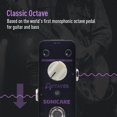 thumbnail image 6 of SONICAKE Octaver Analog Classic Octave Guitar Bass Effects Pedal, 6 of 7