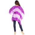 thumbnail image 2 of Sakkas Adalwin Second TieDye Desert Sun Circle Ponch Tunic Top Blouse W/Embroidery - 39-Purple - One Size, 2 of 5