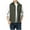 Army Green, variant on Men's Hoodies Big And Tall Sleeveless Loose Coat Flip Collar Waistcoat Top Casual Coat