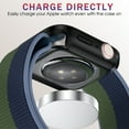 thumbnail image 4 of Aluminum Bumper Metal Case Designed for Apple Watch Series 7 /8 41mm, Rugged Protective Cover Shockproof TPU, 4 of 4