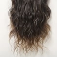 thumbnail image 3 of Clip in Hair Extensions 21 inches Long Brown Ombre Wavy Hair Extension 4PCS Hair Pieces Synthetic 11 Clips Hairpieces For Women, 3 of 5