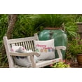 thumbnail image 2 of 20" x 20" Simply Daisy Happy Easter Indoor/Outdoor Pillow, Shell Pink Qty 1, 2 of 6