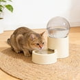 thumbnail image 1 of Smart Automatic Pet Feeder & Water Dispenser for Cats Small Puppies Function Timer Programmable Digital LCD Display Easy Clean Health Wellness Indoor Compact Unit -Free, 1 of 3