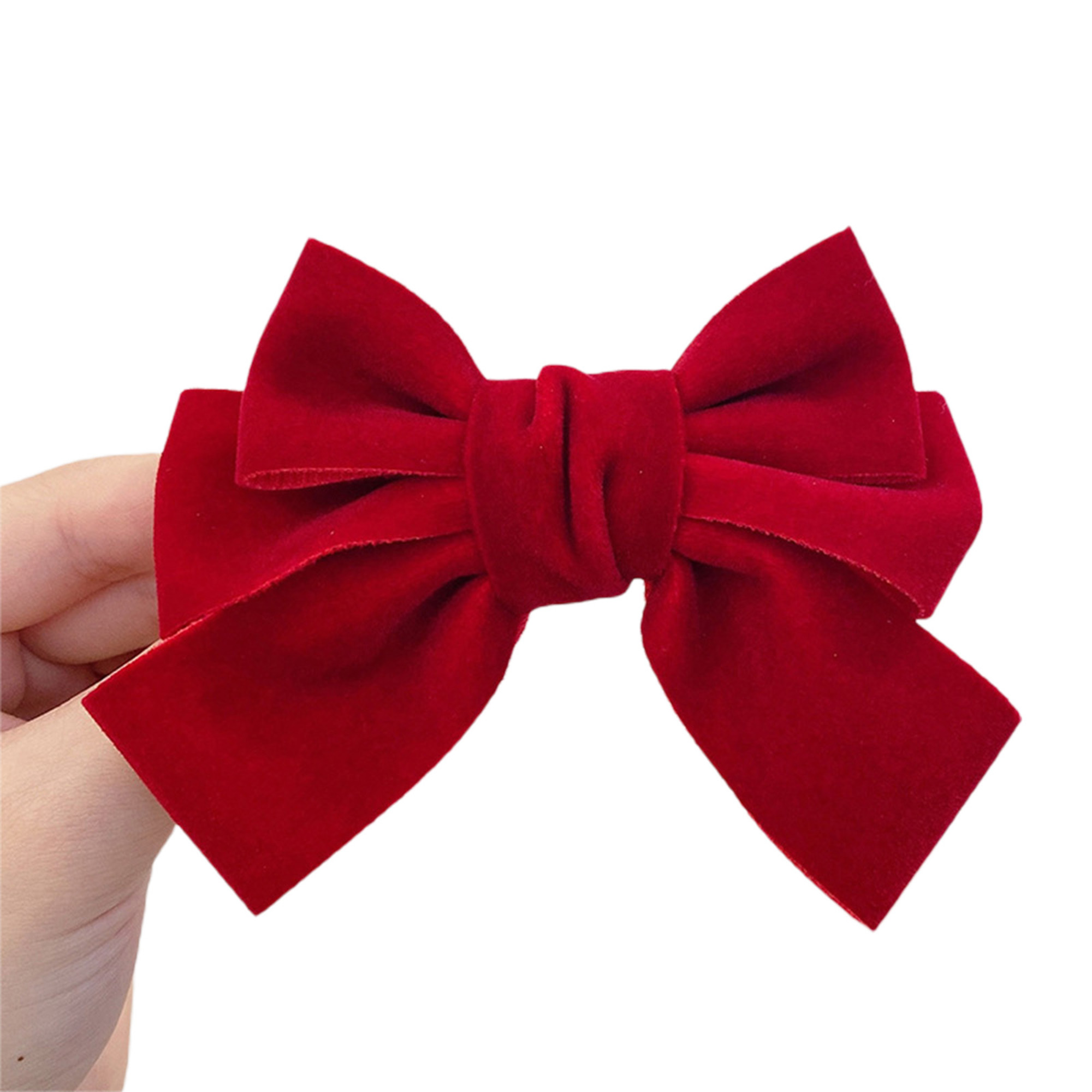 Toddler Kid Baby Girls Red Bow Headband Fashion Children Headwear