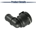 thumbnail image 6 of Unique Bargains Engine Coolant Hose Connector for VW Caddy 2C 2K SA 2010-2015  No.1K0122291H Black, 6 of 7
