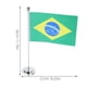 thumbnail image 2 of unbranded Brazil Desktop Flag En Poliéster Para Ambiente Festivo En Restaurantes Y Oficinas, 2 of 6