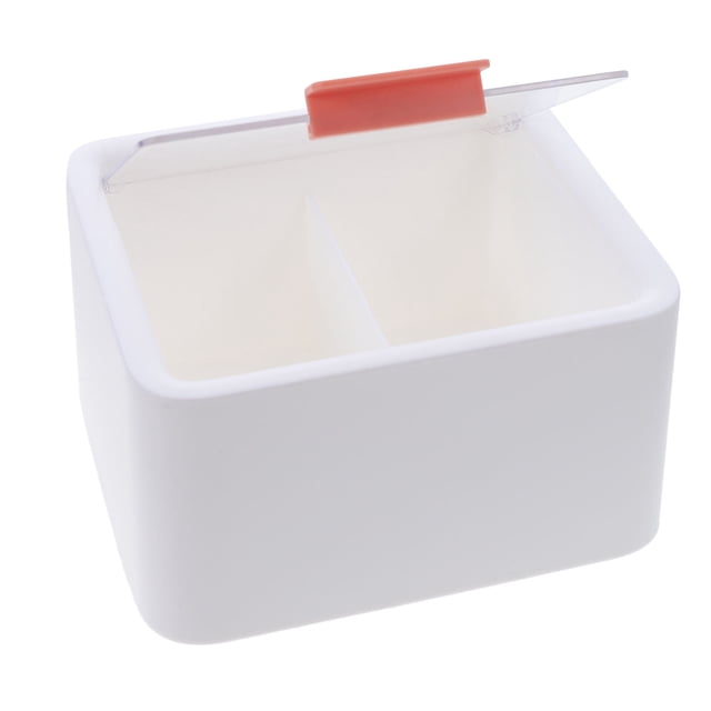 AURARMLET 1Ud De Plástico Para Algodones Y Bastoncillos Con Dividido