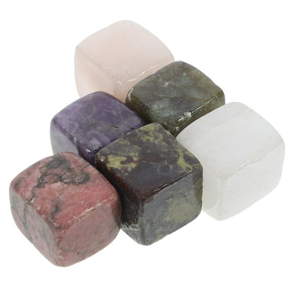 Homoyoyo Chilling Stones for Drinks, 6 Pcs Reusable , Perfect for Home, Bar, Hotel Use