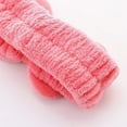 thumbnail image 2 of Spa Day Plush Fleece Bow Headband, 2 of 3